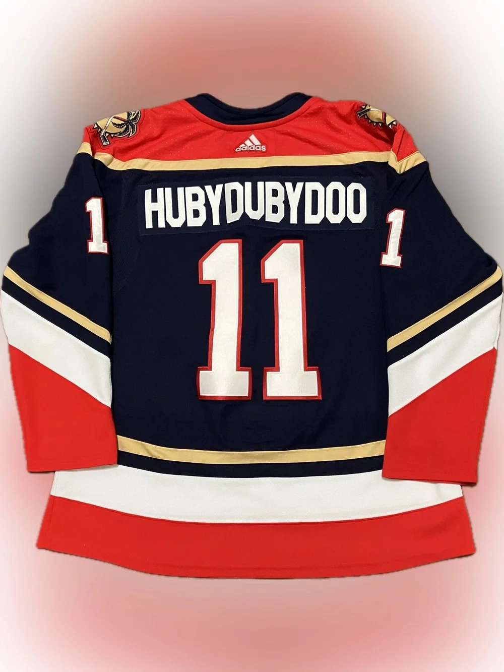 Florida Panthers Customized Reverse Retro 1.0 Adidas NHL Hockey Jersey Size 52
